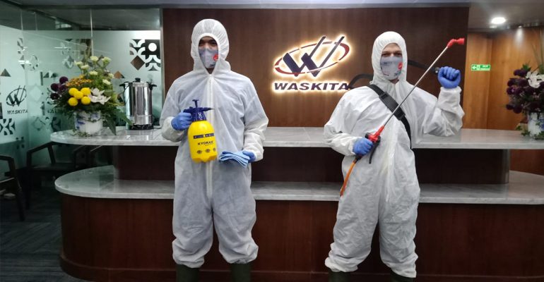 Proses Fogging Desinfektan PPBM